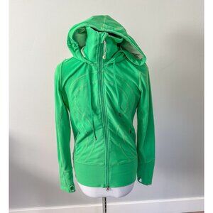 Lululemon Green Scuba Zip Up Hoodie
